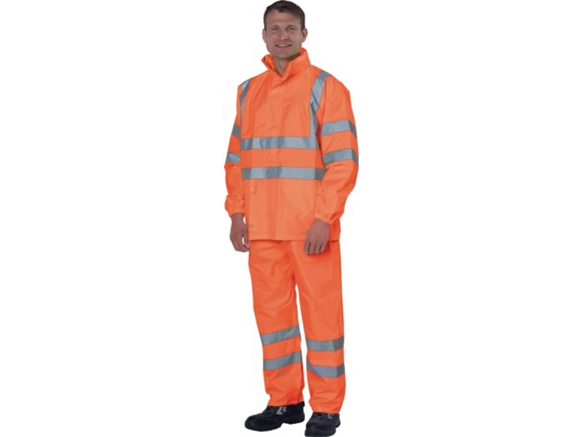 PREVENT RJO/XXL Warnschutz-Regenjacke  Größe XXL orange