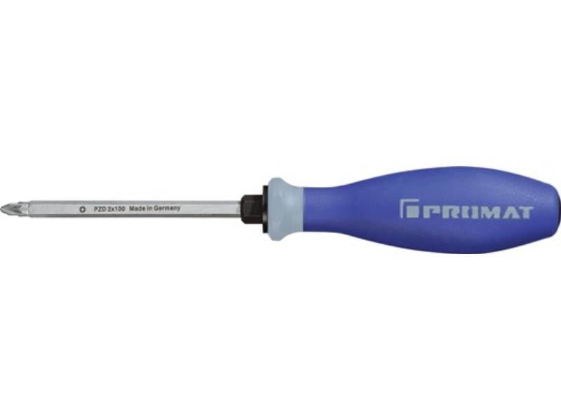 PROMAT  Schraubendreher  Gr.PZD 2 Klingenlänge 100 mm 3-Komponentengriff 6-Ka