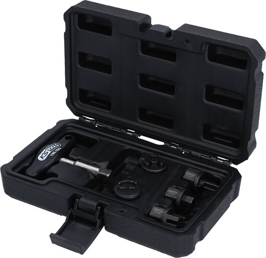 KS-Tools 150.1030 3/8'' Öldienst-Spezialprofil-Satz für Kunststoff-Ölablassschra