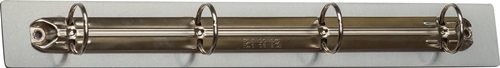 TARIFOLD 181110 4-Ringmechanik  Ø 40 mm Aluminium passend für DIN A5 / DIN A4 /