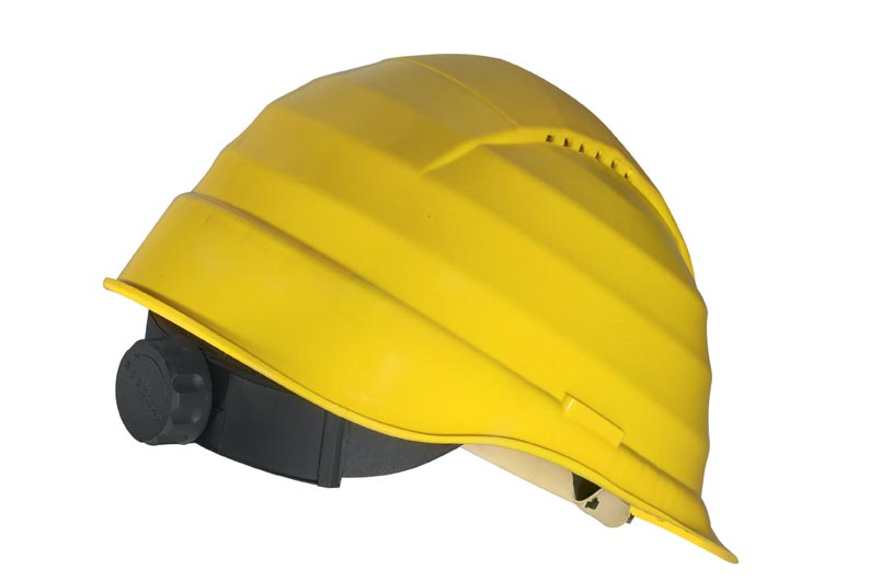 Gr .blau *DREHVERSCHLUSS -ROCKMAN C6* blau ROCKMAN® C6 Safety helmet with ratche