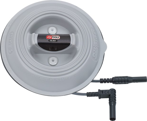 KS Tools 150.0931 Prüfkabelverlängerung 6m, schwarz