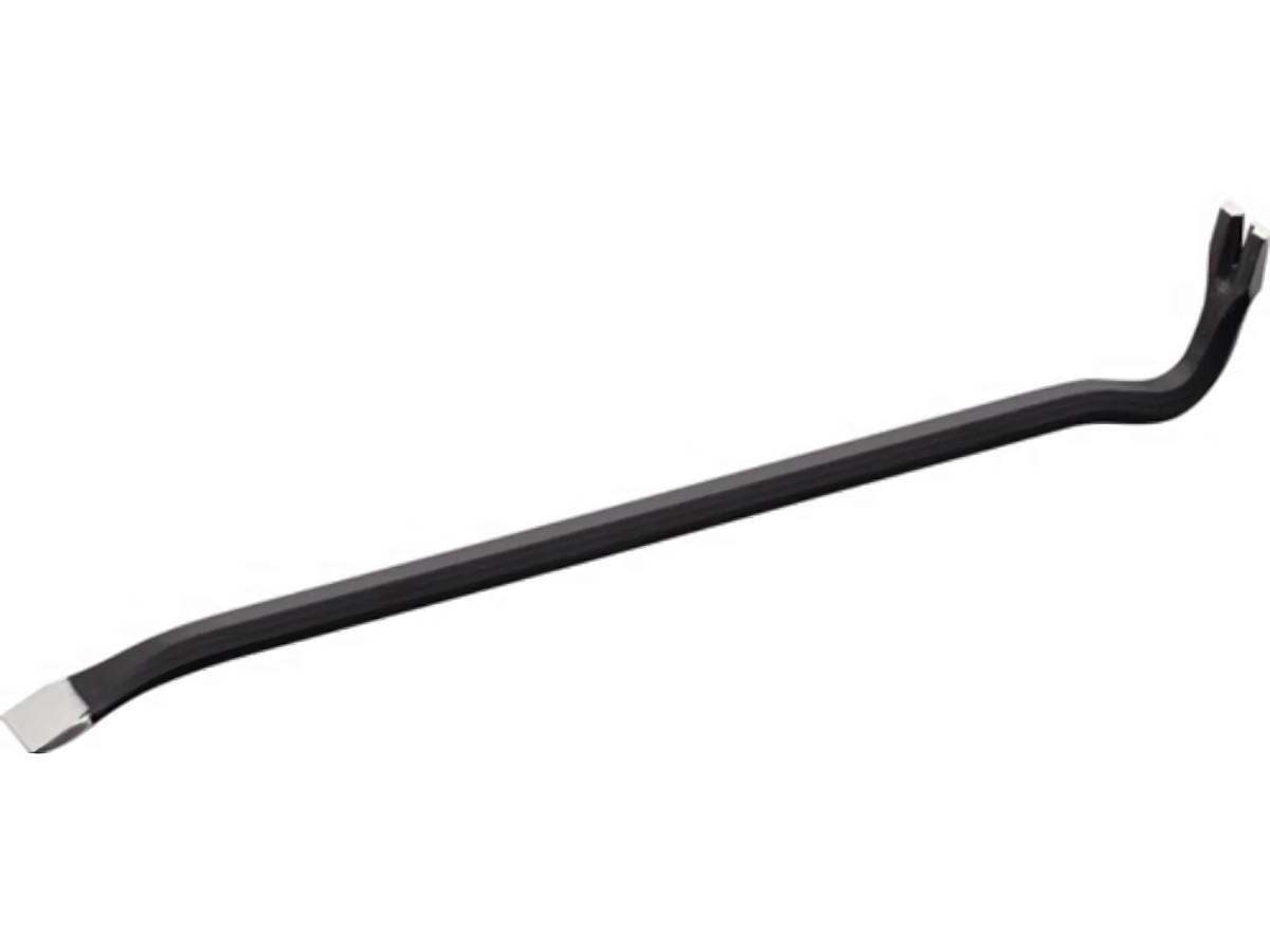 Nageleisen Gesamtlänge 800 mm Breite 22 mm kantig gepulvert