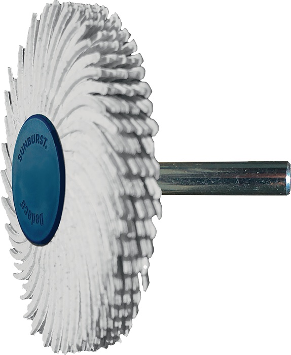 TYROLIT 34570060 Radialbürstenscheibe Sunburst Ø 51 mm Körnung 120 Weiß 10000 mi