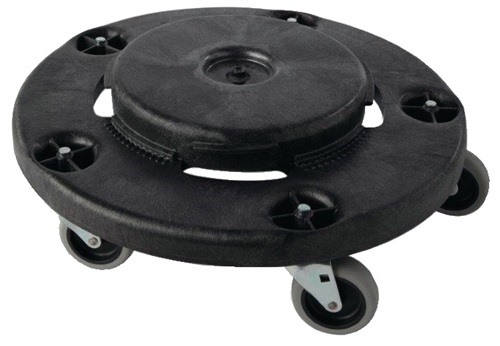 RUBBERMAID FG264000BLA Fahrgestell  Kunststoff rund für Tonne 76/121/166/208 l
