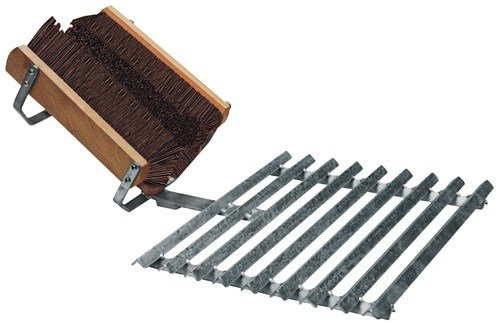 MÜBA 12070 Fußabtritt  500 x 500 mm verzinkt