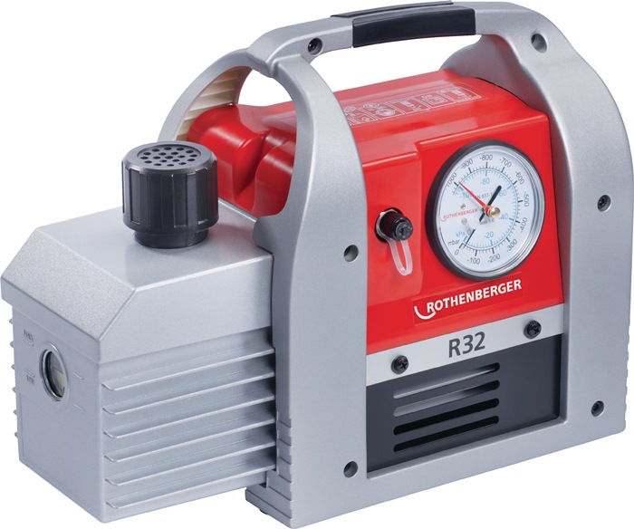 ROTHENBERGER 1000001231 Vakuumpumpe ROAIRVAC R32 6.0 Fördermenge 170 l/min 17,3