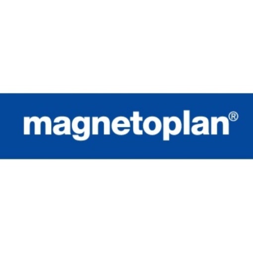 magnetoplan Moderationskarte 111151610 rund 100mm sort. 6x84St.