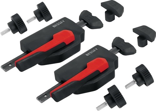 BESSEY WNS-SET-MFT Waagrechtniederzugspanner MFT für Bohr-Ø 20 mm