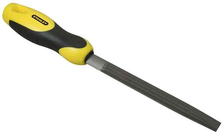 Stanley 0-22-501 Halbrundfeile mit Heft, Hieb 1, 200 mm