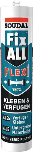 SOUDAL 105593 Kleb- und Dichtstoff Fix All Flexi weiß 470 g