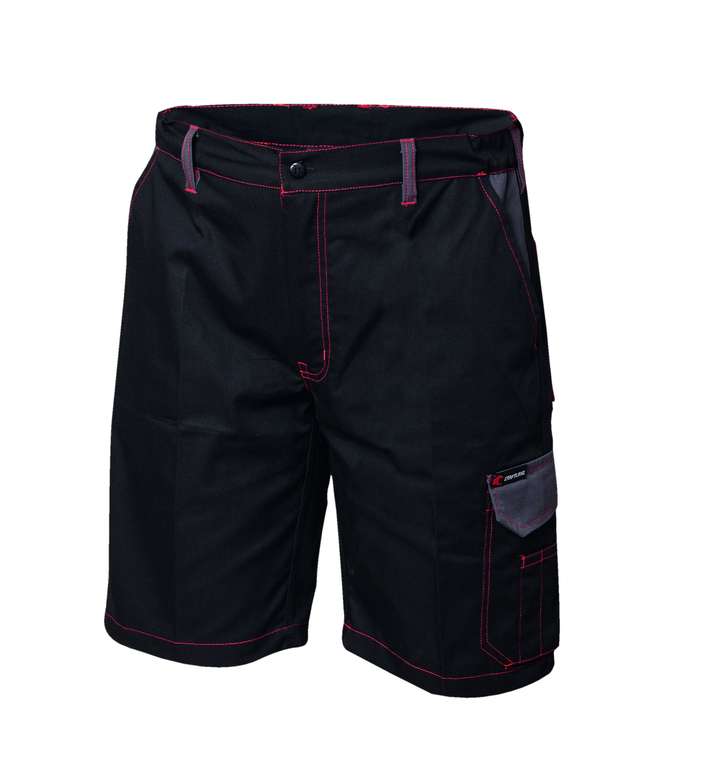 Gr .44 *MECHELEN* TWILL-SHORTS schwarz *MECHELEN* TWILL SHORTS