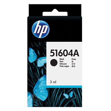 HP Tintenpatrone 51604A 500Seiten 3ml schwarz