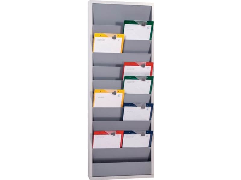Eichner 9019-00202-11 Werkstattplaner  H1278xB554xT74 mm telegrau, RAL 7045 2-re