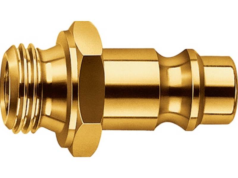 EWO 308-061 Stecknippel  Messing Stecker DN 7,2 Außengewinde G 1/8 Zoll