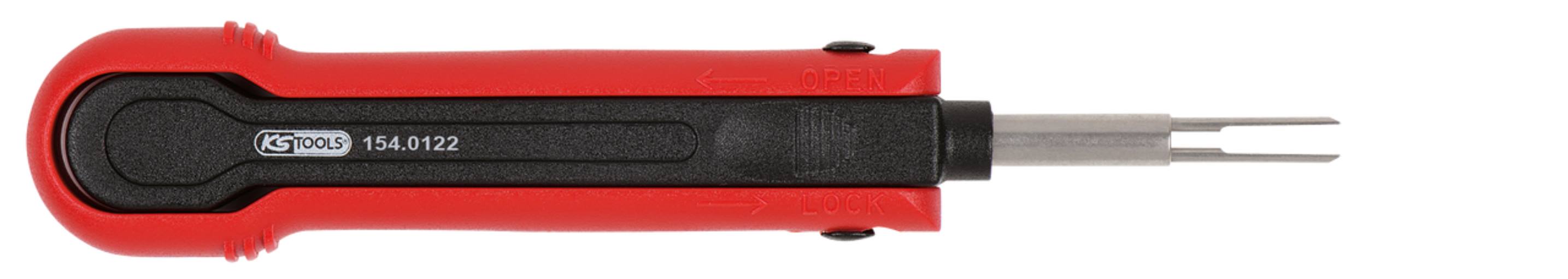 KS Tools 154.0122 Entriegelungswerkzeug für Flachstecker 4,8 mm - 6,3 mm