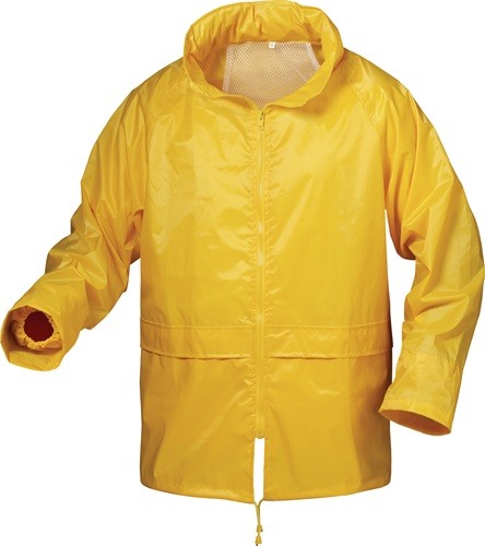 CRAFTLAND 2121-1 Regenschutzjacke Herning Größe M gelb