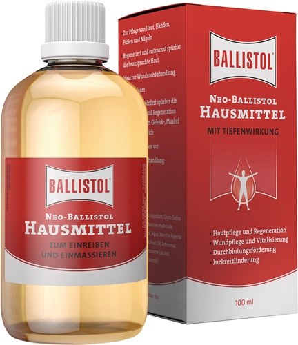 BALLISTOL 26200 Hautpflegeöl Neo-Ballistol ohne Konservierungsstoffe 100 ml