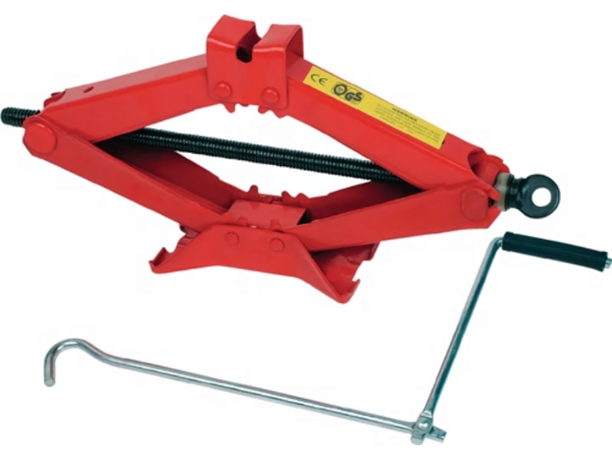Scherenwagenheber Tragfähigkeit 1500 kg Hub 260 mm Bauhöhe 100 mm Endhöhe 365