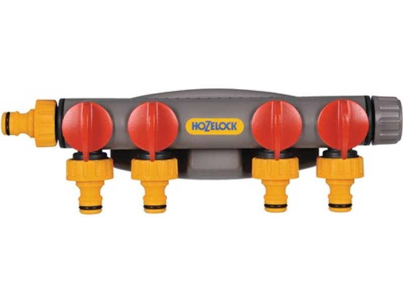 HOZELOCK 2150R0000 4-Wege-Hahnstück  PVC