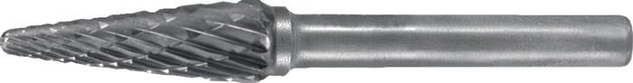 TECWERK 2000868762 Frässtift SKM D.12mm Kopf-L.25mm Schaft-D.6mm HM Verz.Kreuz T