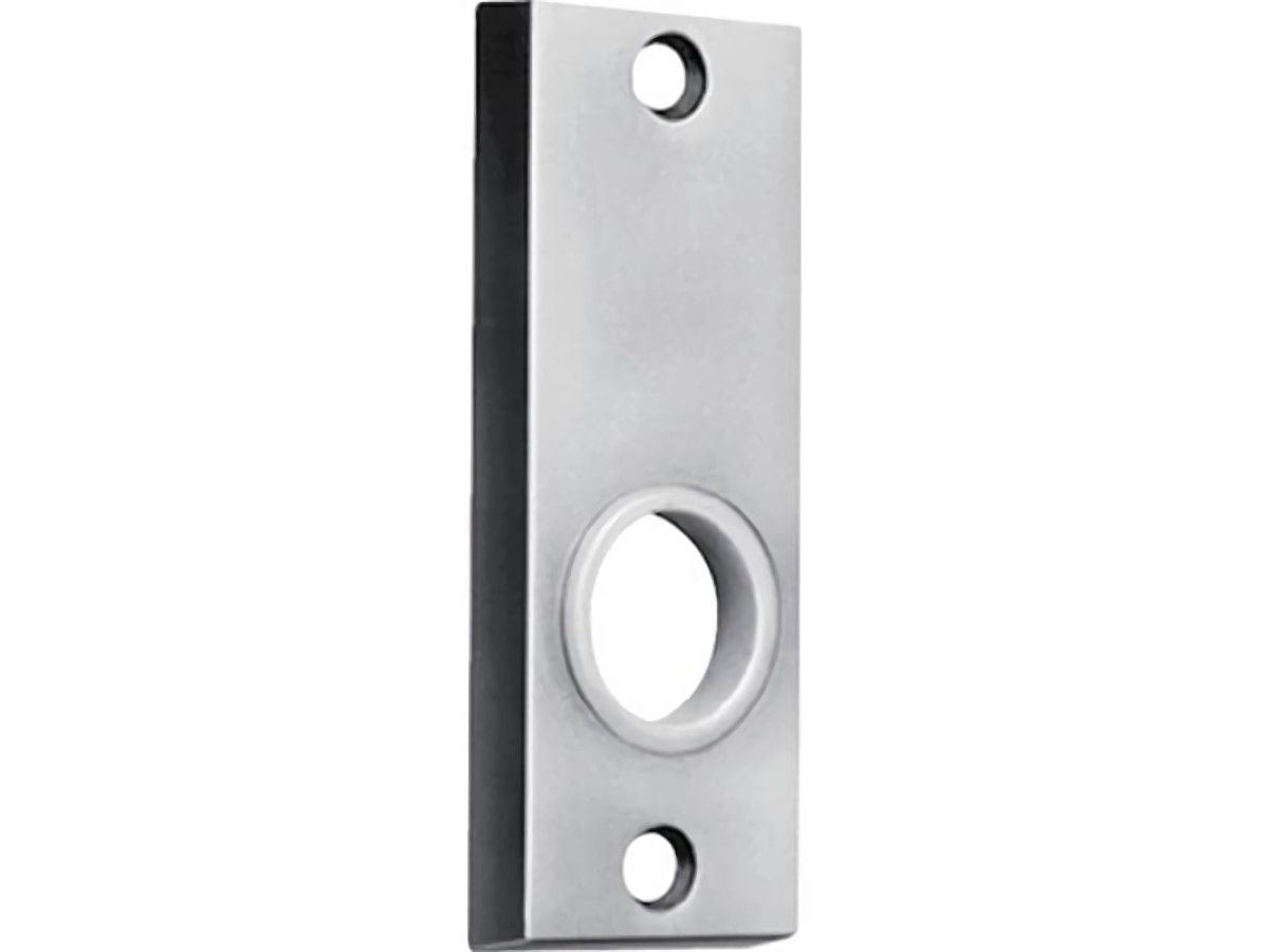 AMF 15859 Drücker-Rosette 498 Leichtmetall  F1 / naturfarbig käntig Bohrung für