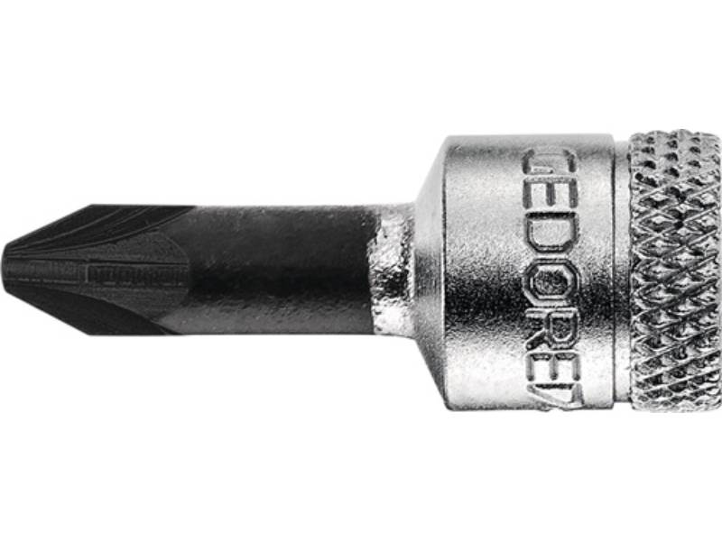 GEDORE 6187210 Steckschlüsseleinsatz IKS20 PZD 1/4 '' PZD PZD 2 Länge 37 mm