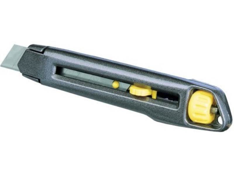 STANLEY 1-10-018 Cuttermesser Interlock Klingenbreite 18 mm Länge 165 mm Metall-