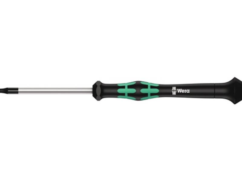 WERA 05118050001 Elektronik-Feinmechanik-Schraubendreher 2067 T-BO 10 Klingenlän