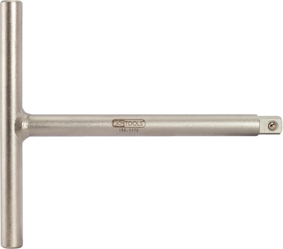 KS Tools 152.1172 1/2'' T-Griff Schlüssel für Fräskopfaufnahme, 150mm