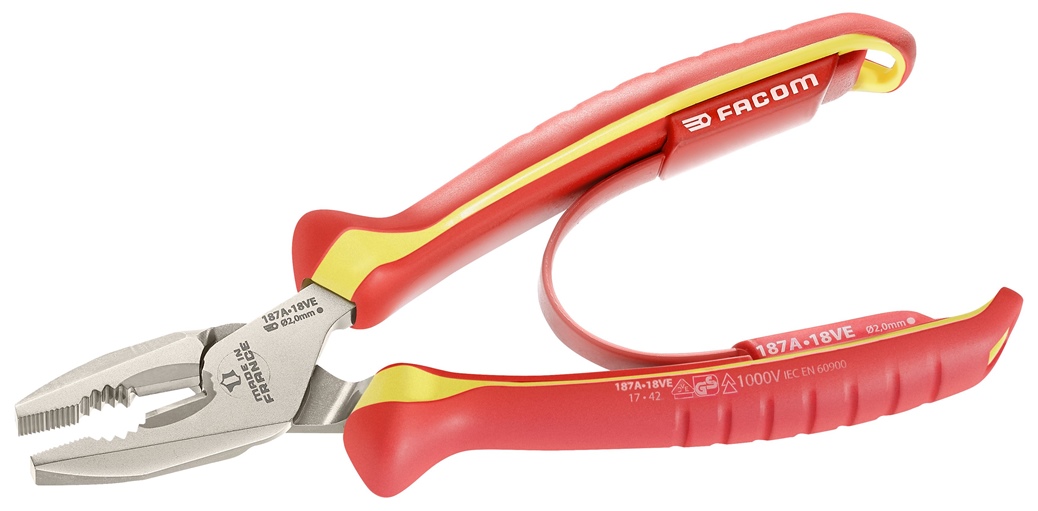 Facom 187A.18VE Zange 1000V Universal 180mm