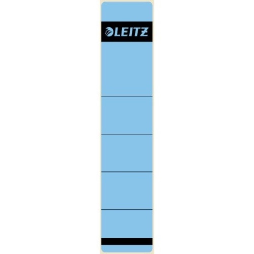 LEITZ 16430035 Ordneretikett kurz/schmal Papier bl 10 St./Pack.