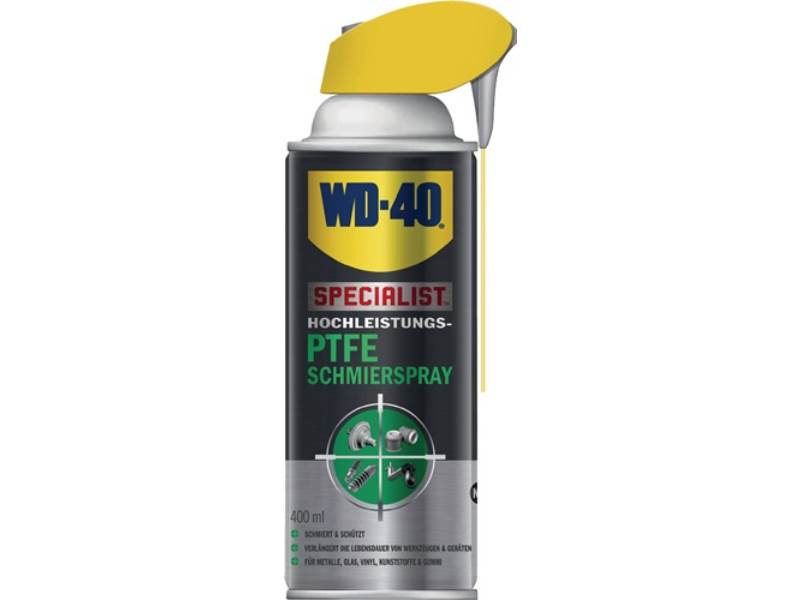 WD 40 49396 Hochleistungs-PTFE Schmierspray  dunkelgelb NSF H2 NSF H2 registrier
