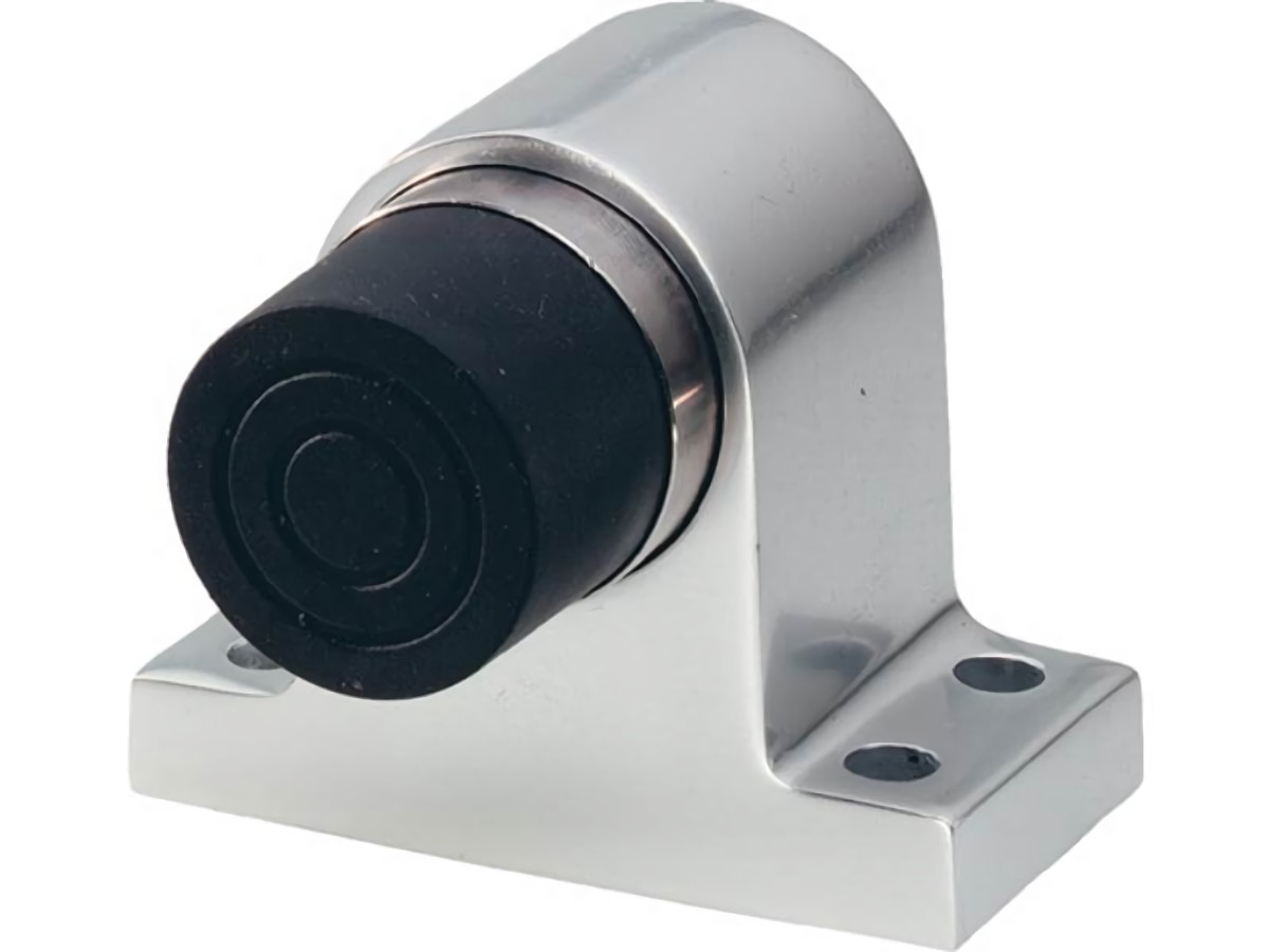 KWS 2024.02 Türpuffer 2024.02 Höhe 70 mm Aluminium silberfarbig lackiert Dübelmo