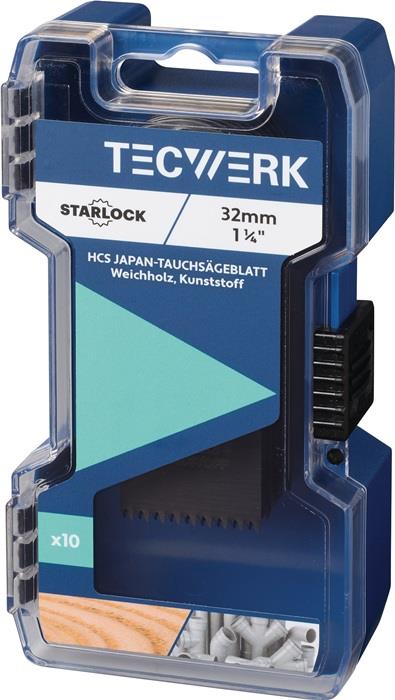 TECWERK  Tauchsägeblätter  Breite 32 mm Eintauchtiefe 42 mm 10 St. Starlock