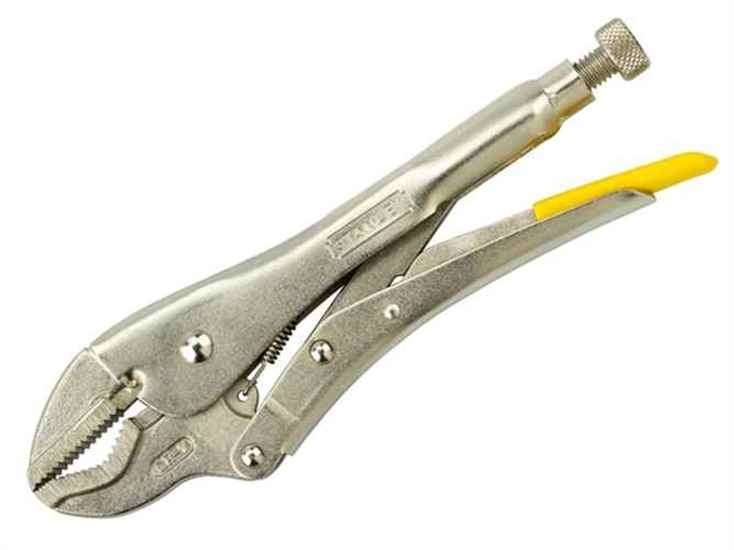 Stanley 0-84-814 Zange  MaxSteel V 225 mm Chrom Zugmechanismus Bearbeitete Greif