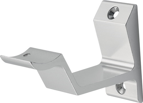 HERMETA 3542-01E Handlaufträger 3542 Aluminium silberfarbig eloxiert  gewölbte A