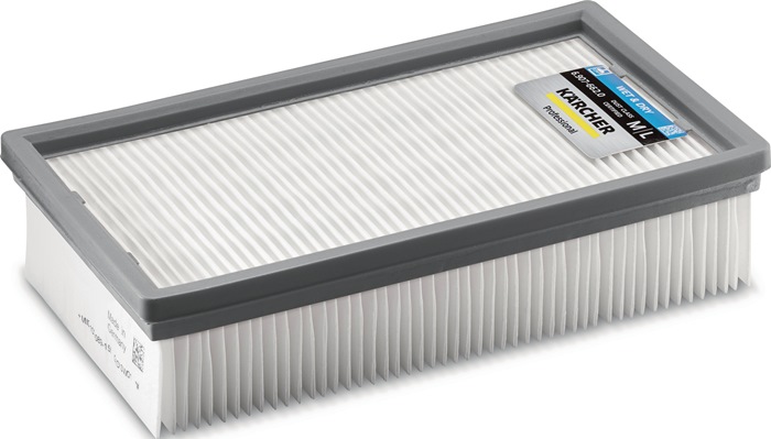 KÄRCHER  Flachfaltenfilter Wet & Dry Sauger NT 20/1 Ap, NT 30/1 Tact