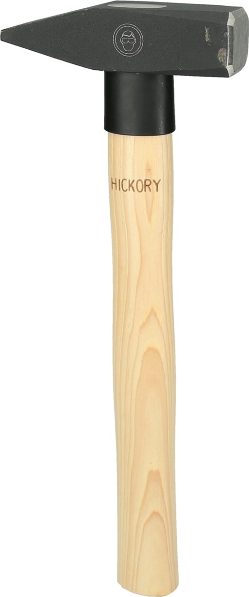 KS Tools 142.1316 Schlosserhammer mit Hickorystiel, 600g