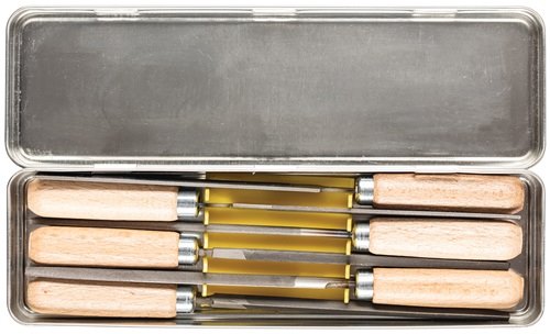 PFERD TOOLS 11700265 Schlüsselfeilen-Satz  Länge 100 mm Hieb 2 Metallbox