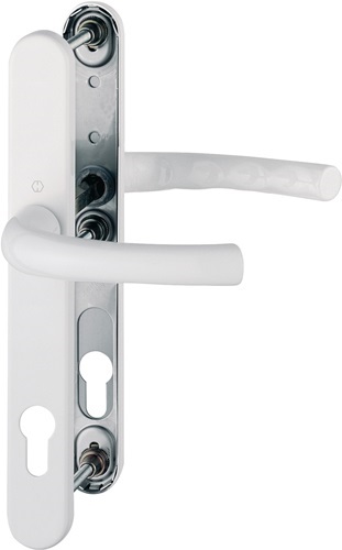 HOPPE 2064964 Profiltürgarnitur Tôkyô 1710RH/3346 Aluminium F9016 PZ für Türstär