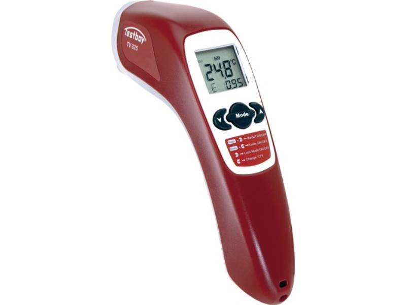 TESTBOY TV 325 Infrarotthermometer TV 325 - 60 bis 500 °C 2 x Typ AAA