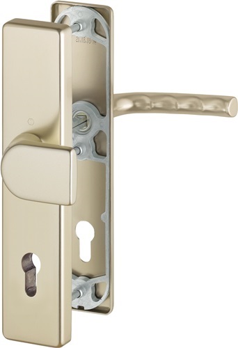 HOPPE 3958871 Schutzgarnitur Birmingham 78G/2222A/2440/1117 Aluminium F2 92 mm 6