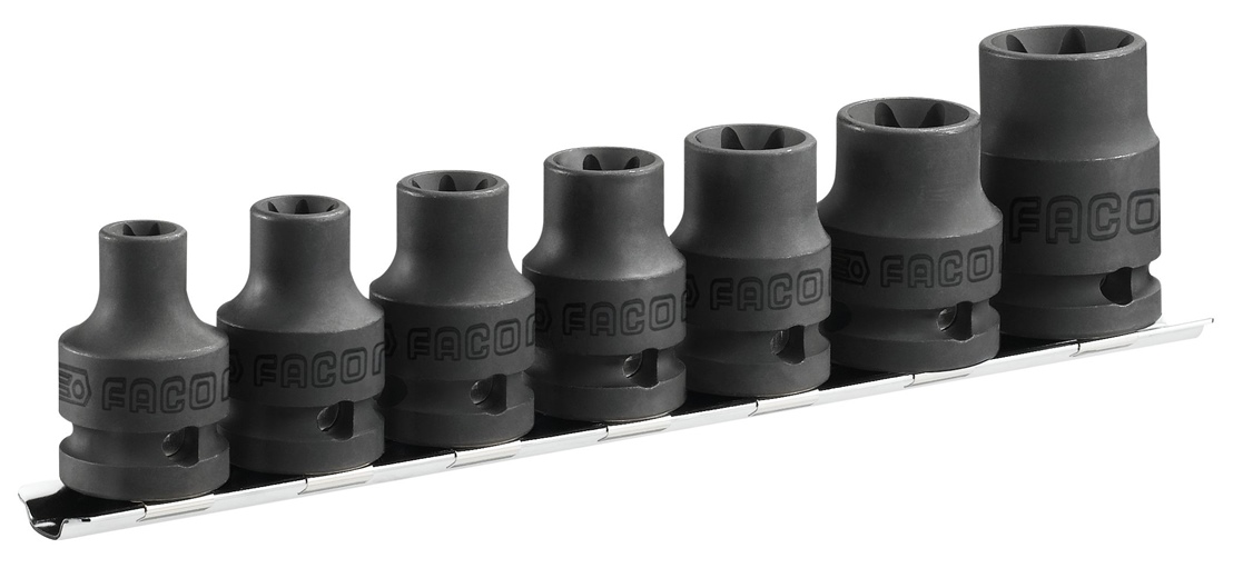 Facom NSTX.J7 IMPACT-Steckschluessel 1/2'''' Torx, 7-tl