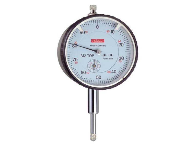 KÄFER 10142 Messuhr M2 Top 10 mm Ablesung 0,01 mm