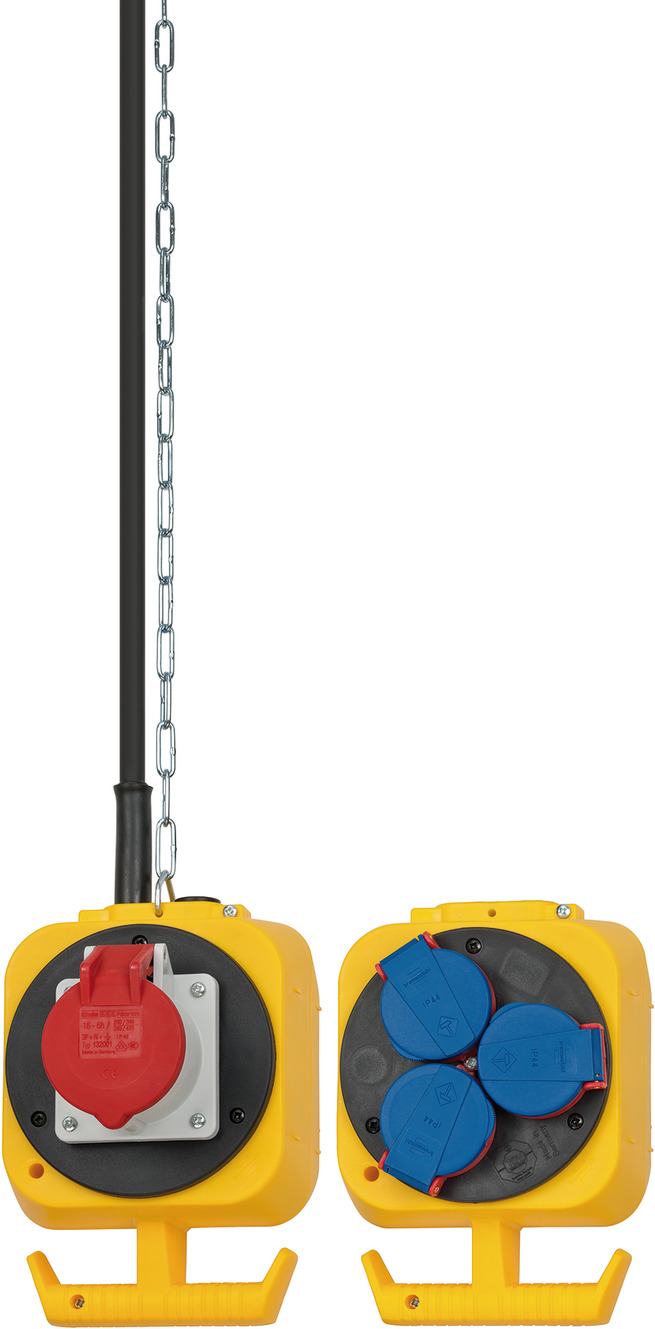 BRENNENSTUHL 1151960010 Pendelstromverteiler CEE400V/16A IP44 Hängeverteiler