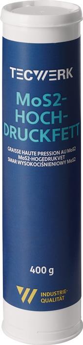 TECWERK 2000355315 MoS² Hochdruckfett schwarzgrau 400g Kartusche TECWERK 2000355