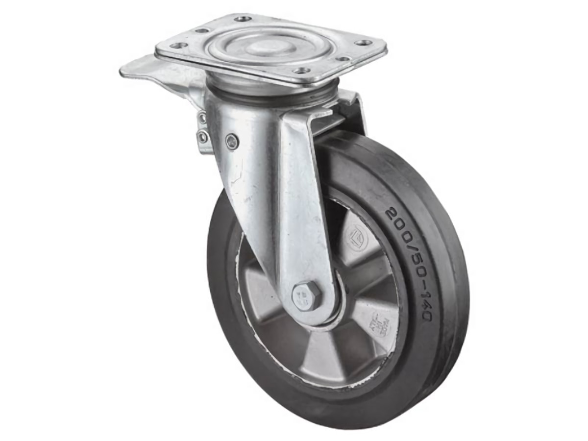 BS ROLLEN N120.B80.251 Schwerlastlenkrolle  Rad-Ø 250 mm Tragfähigkeit 550 kg To