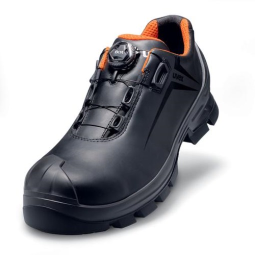 Uvex 6531237 2 MACSOLE® Halbschuhe S3 65312 schwarz, orange Weite 11 Größe 37