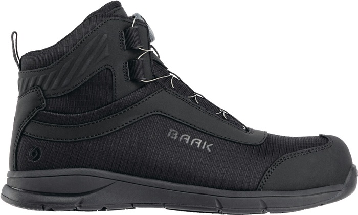 BAAK 5620-42 Sicherheitsstiefel Samson Größe 42 W. 11 schwarz S3 SRC ESD EN ISO